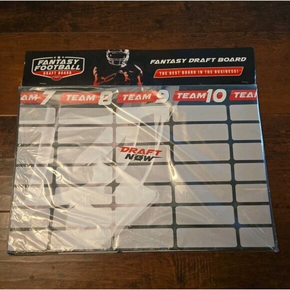XL Fantasy Football Draft Board Season Kit 6 Feet x 4 Feet Board 2023 Names - Picture 5 of 7